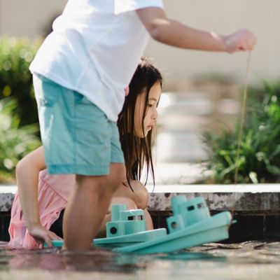 Image showing  Blue Marine Toys, Boat & Sand Playset, 5 pc., Toddlers Ages 2+