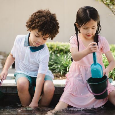 Image showing 5 th Dantoy Blue Marine Toys, Boat & Sand Playset, 5 pc., Toddlers Ages 2+