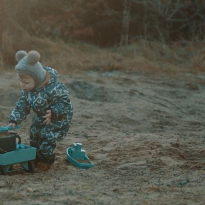 Image showing 7 th Dantoy Blue Marine Toys, Boat & Sand Playset, 5 pc., Toddlers Ages 2+