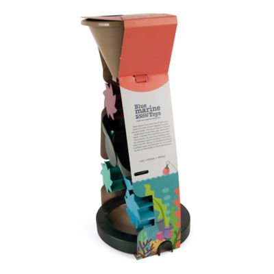 Image showing  Blue Marine Toys, Sand & Water Mill Set, 3 pc. Playset, Toddlers Ages 2+