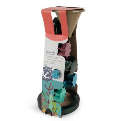 Image showing 6 th Dantoy Blue Marine Toys, Sand & Water Mill Set, 3 pc. Playset, Toddlers Ages 2+