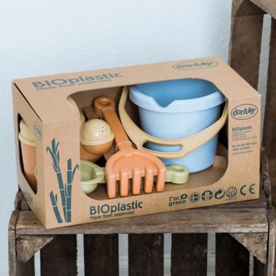 Image showing 8 th Dantoy BIO Sand & Garden Set, 4 pc. Playset, Pretend Gardening, Toddlers Ages 2+