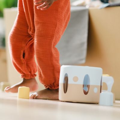 Image showing 5 th Dantoy Tiny BIO Shape Sorter Set, 7 pc., Sorting Activity, Toddler Ages 10 mo+