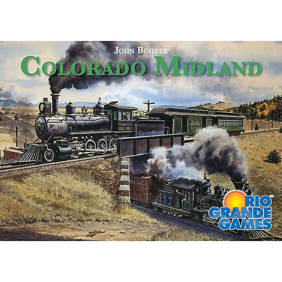 Rio Grande Games: Colorado Midland - Strategy Train Board Game, Build Rocky Mountain Railways, Build Your Fortune, Ages 12+, 3-5 Players, 45 Min Rio Grande Games: Colorado Midland - Strategy Train Board Game, Build Rocky Mountain Railways, Build Your Fortune, Ages 12+, 3-5 Players, 45 Min