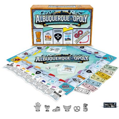 Image showing  Albuquerque-Opoly City Themed Family Board Game, Ages 8+, 2-6 Players