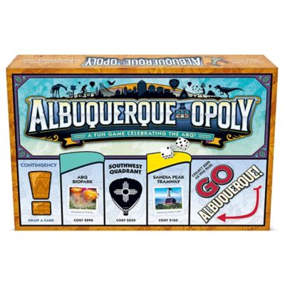 Image showing  Albuquerque-Opoly City Themed Family Board Game, Ages 8+, 2-6 Players