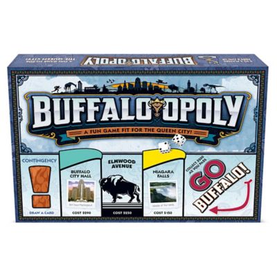 Image showing 3 th Late For the Sky Buffalo-Opoly City Themed Family Board Game, Ages 8+, 2-6 Players