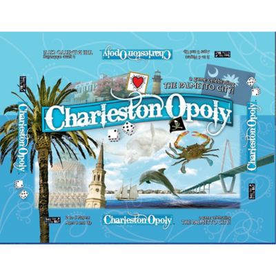 Late For the Sky Charleston-Opoly City Themed Family Board Game, Ages 8+, 2-6 Players