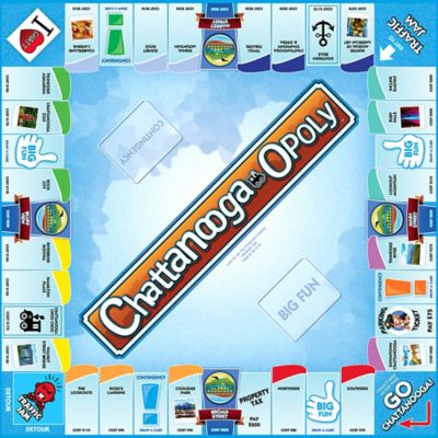 Image showing  Chattanooga-Opoly City Themed Family Board Game, Ages 8+, 2-6 Players