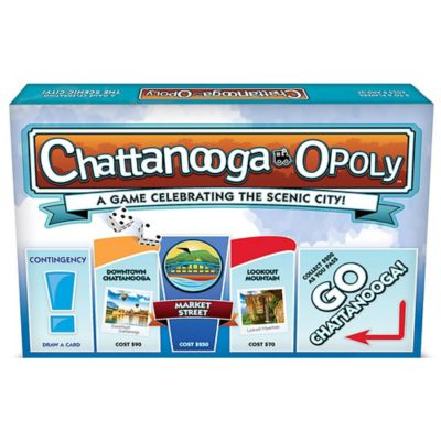Image showing  Chattanooga-Opoly City Themed Family Board Game, Ages 8+, 2-6 Players
