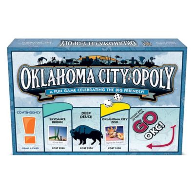 Image showing  Oklahoma City-Opoly Themed Family Board Game, Ages 8+, 2-6 Players