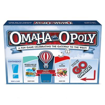 Image showing  Omaha-Opoly - City Themed Family Board Game, Ages 8+, 2-6 Players