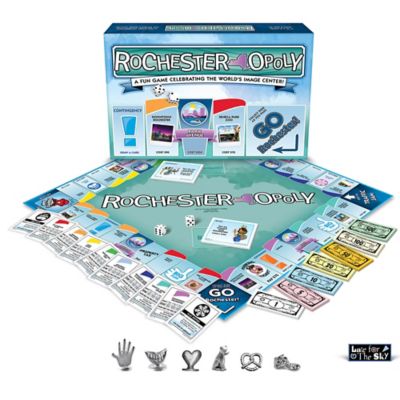 Image showing  Rochester-Opoly City Themed Family Board Game, Ages 8+, 2-6 Players