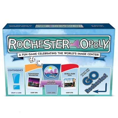 Image showing  Rochester-Opoly City Themed Family Board Game, Ages 8+, 2-6 Players