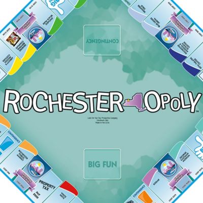 Image showing  Rochester-Opoly City Themed Family Board Game, Ages 8+, 2-6 Players