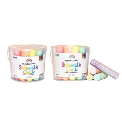 CocoNut Outdoor Rae Dunn Jumbo Sidewalk Chalk 2 pk., Ages 3+