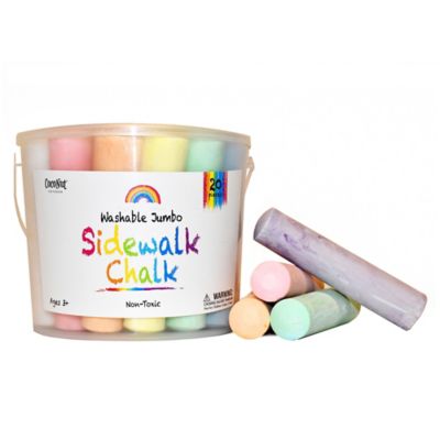 Image showing  Rae Dunn Jumbo Sidewalk Chalk 2 pk., Ages 3+