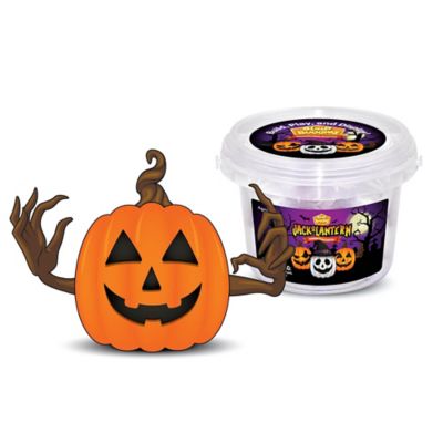Image showing 6 th Build Buddiez Jack-O-Lantern Craft Kit 3 Pack Build, Play, & Display, Kids Ages 5+