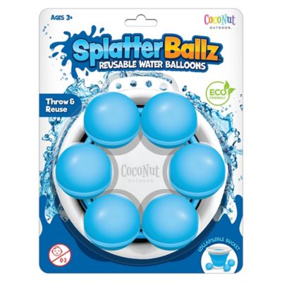 SplatterBallz Battle Kit Activity & Games, Kids Ages 5+, Blue