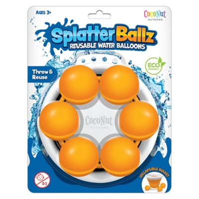 SplatterBallz Battle Kit Activity & Games, Kids Ages 5+, Orange