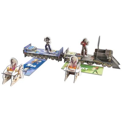 Image showing 5 th Ludonaute Kids Express Cooperative Board Game, Age 5+, 1-4 Players