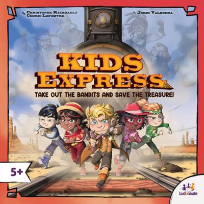Image showing 7 th Ludonaute Kids Express Cooperative Board Game, Age 5+, 1-4 Players