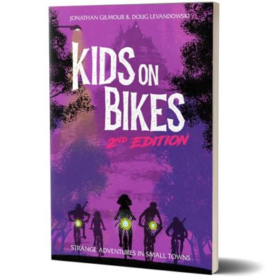 Renegade Game Studios Kids on Bikes Core Rulebook 2nd Edition, RPG Softcover Book, Ages 13+, 2-6 Players