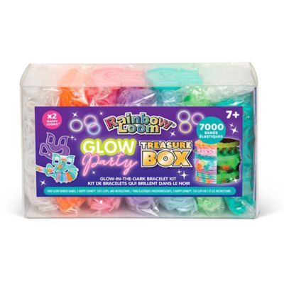 Rainbow Loom Treasure Box Glow-In-The-Dark Edition, Kids Ages 7+