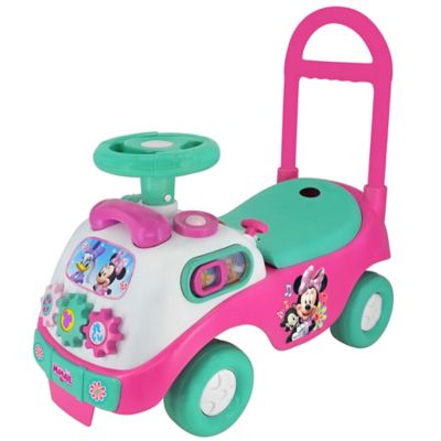 Kiddieland My First Activity Ride On, Minnie Gears, Disney Foot To Floor Vehicle
