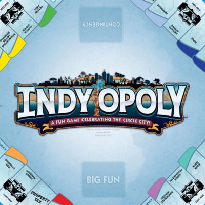 Image showing  Indy-Opoly Indianapolis Themed Family Board Game, Ages 8+, 2-6 Players