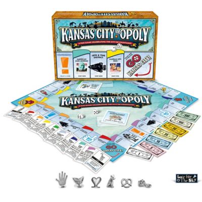 Image showing  Kansas City-Opoly Themed Family Board Game, Ages 8+, 2-6 Players