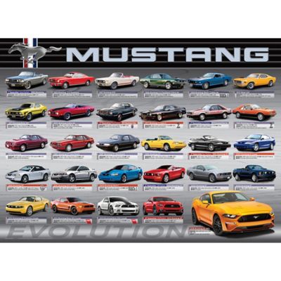 Image showing  Ford Mustang Evolution 50th Anniversary 1000 pc. Puzzle