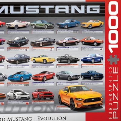 Image showing  Ford Mustang Evolution 50th Anniversary 1000 pc. Puzzle