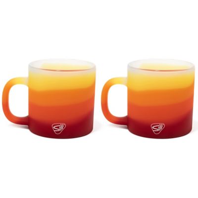 Silipint Coffee Mug 16 oz., 2 pk., Silicone Handled Unbreakable Cups, G0810125095801