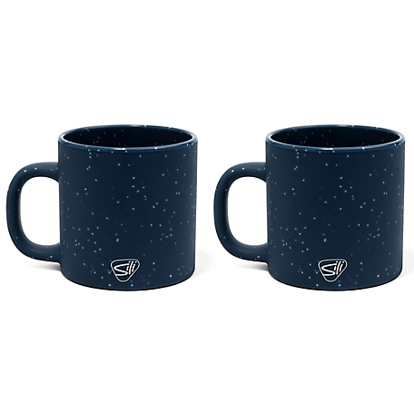 Silipint Coffee Mug 16 oz., 2 pk., Silicone Handled Unbreakable Cups, G0810125095818