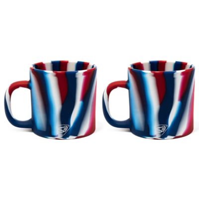 Silipint Coffee Mug 16 oz., 2 pk., Silicone Handled Unbreakable Cups, G0810125095825