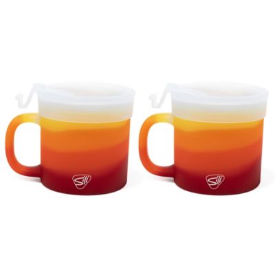 Silipint Coffee Mug 16 oz., 2 pk., No Leak Lids, G0810125095856