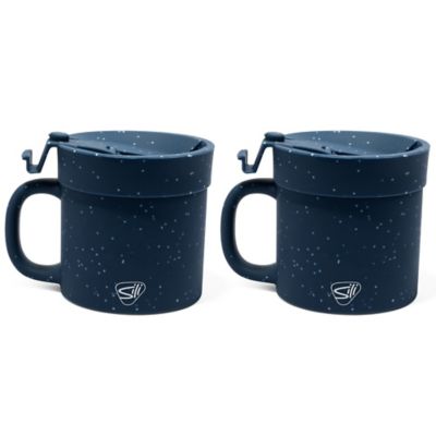 Silipint Coffee Mug 16 oz., 2 pk., No Leak Lids, G0810125095863