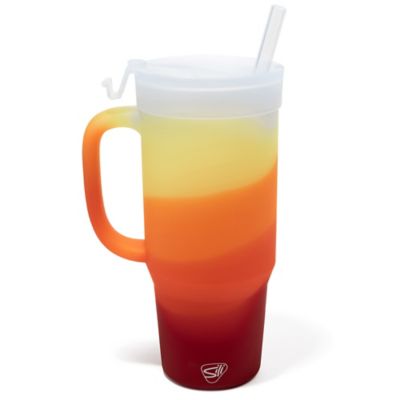Silipint Humbler 32 oz., Silicone Handled Tumbler with Lid & Straw, G0810125095955