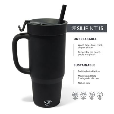 Image showing  Humbler 32 oz., Silicone Handled Tumbler with Lid & Straw, G0810125095979