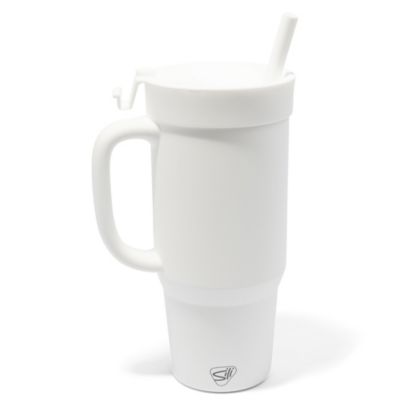 Silipint Humbler 32 oz., Silicone Handled Tumbler with Lid & Straw, G0810125095986