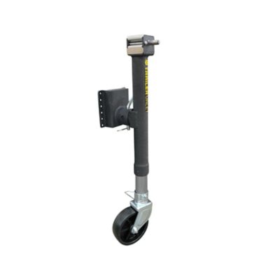 Image showing  5,000 lb. TVJX Drill-Powered Side-Mount Jack with Wheel