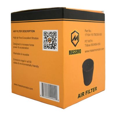 Image showing  UTV Air Filter for T-BOSS 550/MSA 550 (17104-115-TBOSS-550)