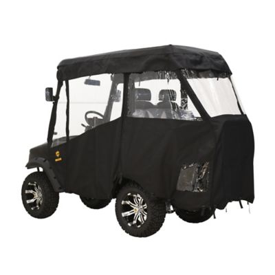 Image showing  Full Enclosure BLACK for GMF2X Golf Cart