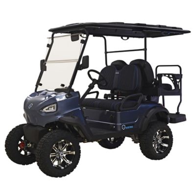 Image showing  Folding Split Tinted Windshield for MEV2X Golf Cart