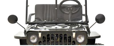 Image showing  Swivel Round Side Mirror for Mini 125 Go Karts