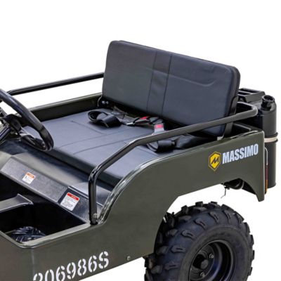 Image showing  Bench and Back Seat Cushions for Mini 125 Go Kart, 2-Pack