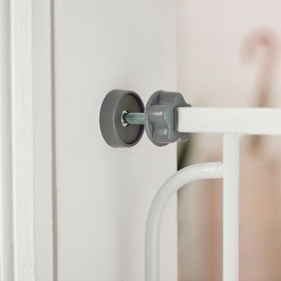 Image showing  Extra Wide Assembly Gate with Small Pet Door