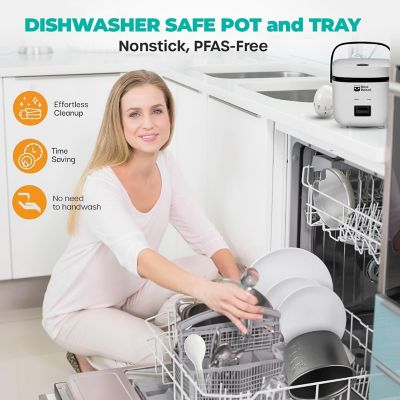 Image showing  Rice Robot 1.2 Quart Personal Rice Cooker, Nonstick