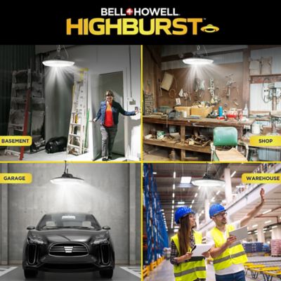 Image showing 5 th Bell & Howell Highburst 10k Lumens Shop Light